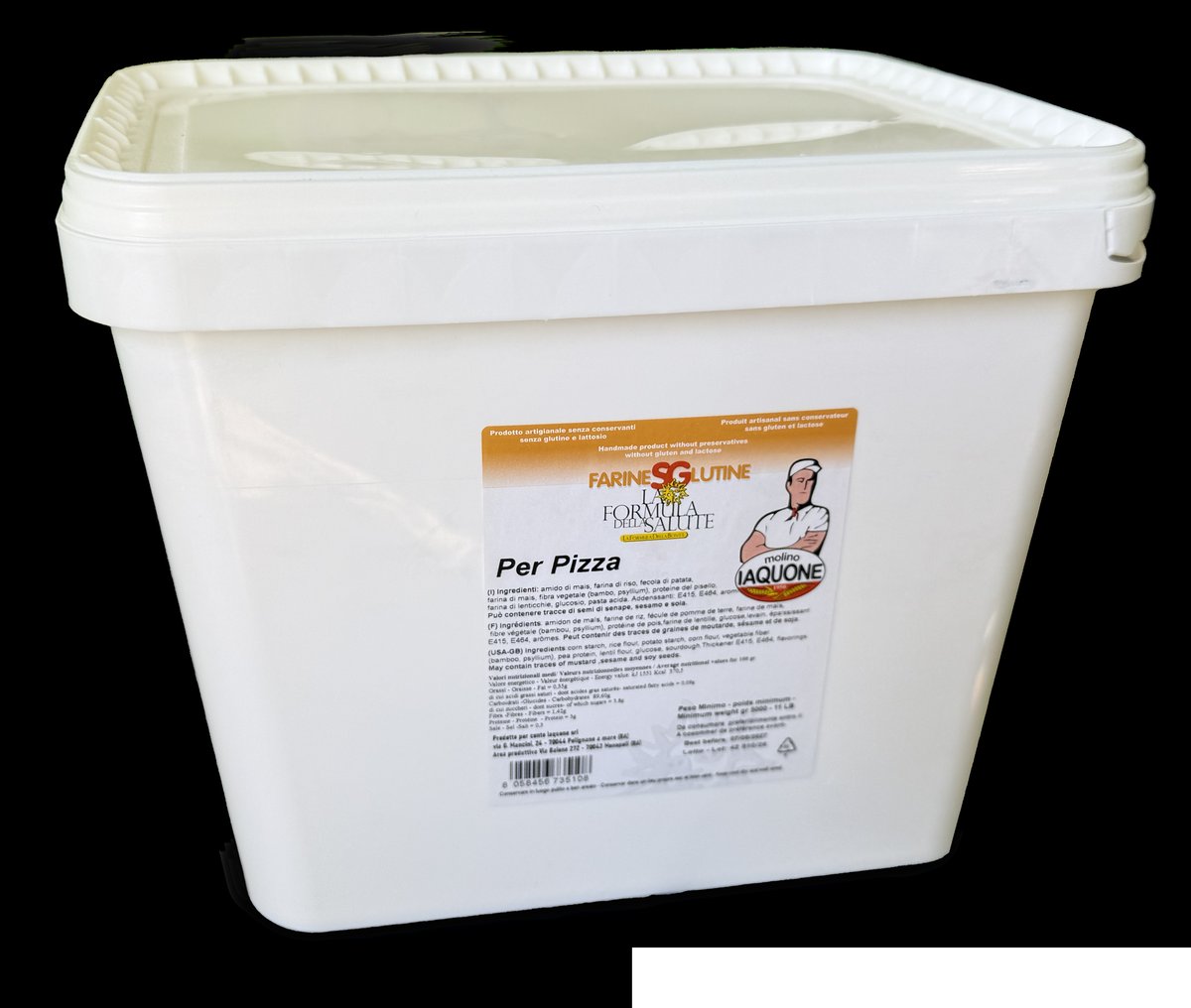 SG Farine Lutine — Originale per Pizza Senza Glutine